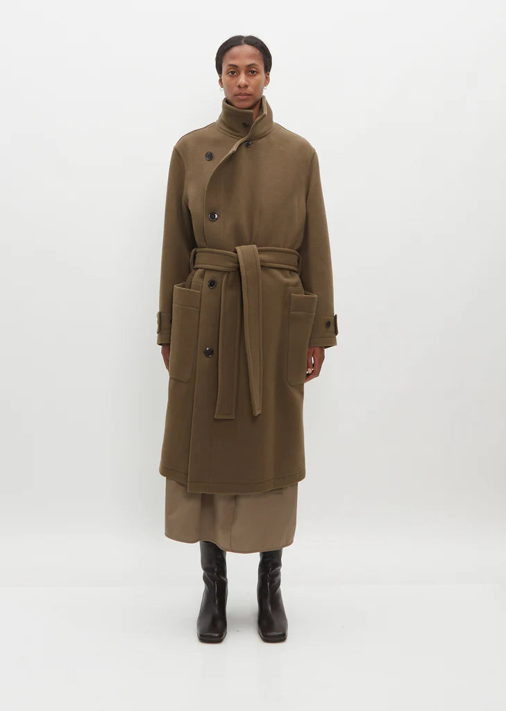 Lemaire Cashmere Double-sided Wool Coat