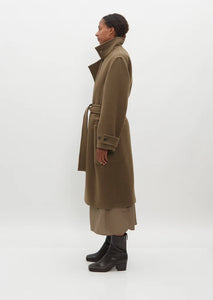 Lemaire Cashmere Double-sided Wool Coat