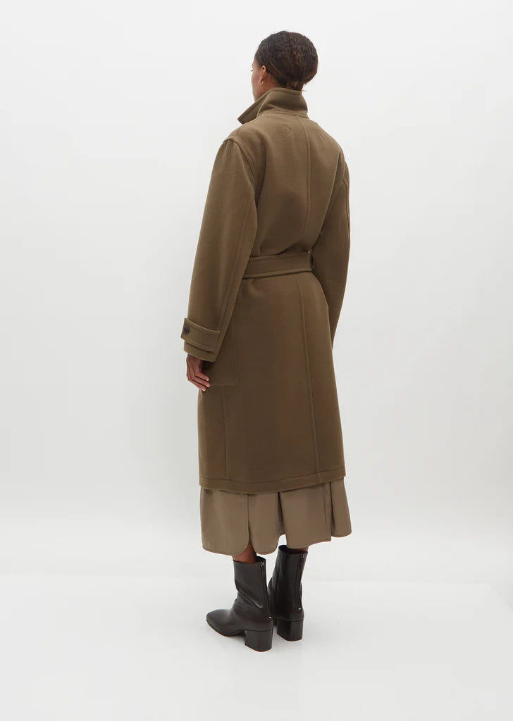 Lemaire Cashmere Double-sided Wool Coat