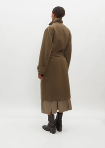 Lemaire Cashmere Double-sided Wool Coat