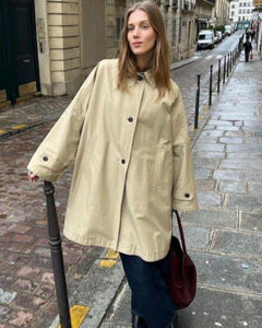 Expertly crafted from premium cotton fabric, this Single-Breasted Coat from Toteme is the epitome of timeless elegance. With a classic collar, front button fastening, and two side inset pockets, this coat not only offers impeccable style but also practicality. The gabardine weave ensures durability and adds a luxurious touch to this must-have wardrobe staple.