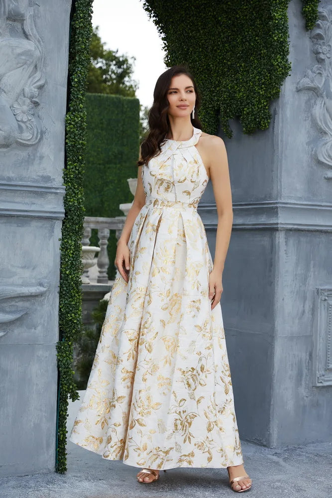 Elevate your style with the Eliza Ballgown Dress. This elegant gown boasts a long train fit for a princess, making you feel like royalty. Perfect for formal events, this dress is sure to turn heads and make a statement.